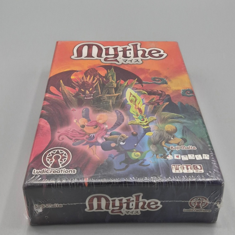 Mythe Board Game LudiCreations Koji Malta Fantasy Adventure Pop-up Board New